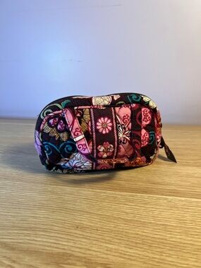 Vera Bradley Maggie Mod Floral Small Cosmetic Tech Bag Pouch with Handles